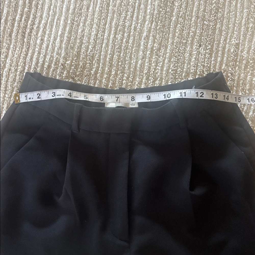 Abercrombie & Fitch Black Straight-Leg Dress Pants - Picture 7 of 10